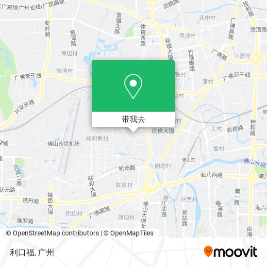 利口福地图