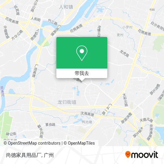 尚德家具用品厂地图