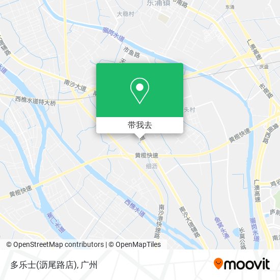 多乐士(沥尾路店)地图