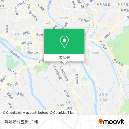 泮浦新村五街地图