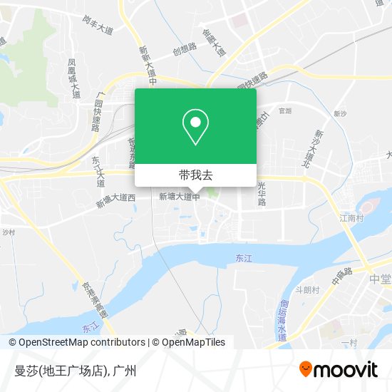 曼莎(地王广场店)地图