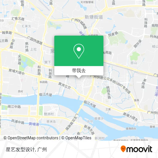 星艺发型设计地图