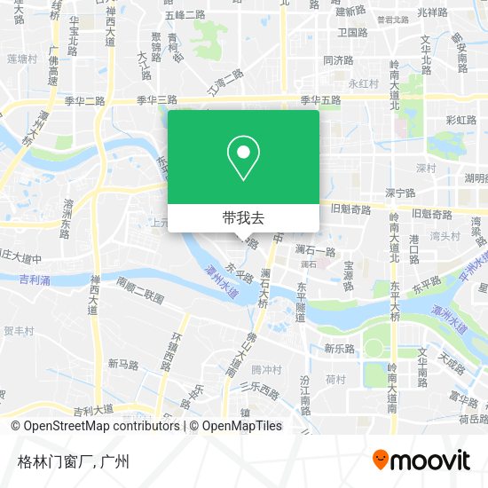 格林门窗厂地图