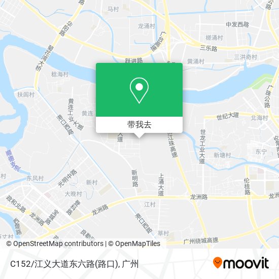 C152/江义大道东六路(路口)地图