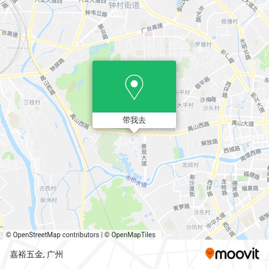 嘉裕五金地图