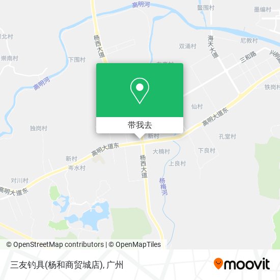 三友钓具(杨和商贸城店)地图