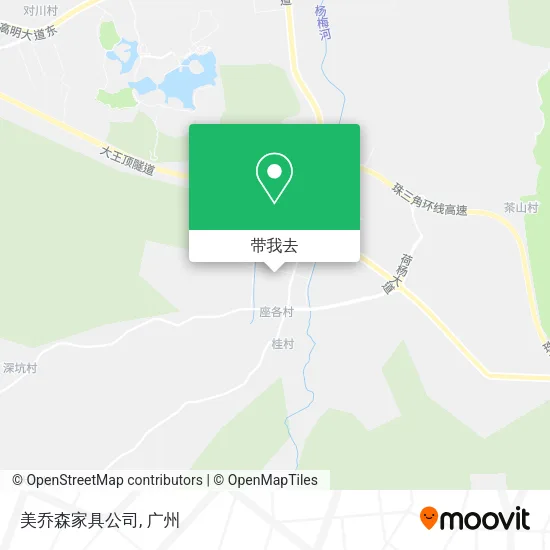 美乔森家具公司地图