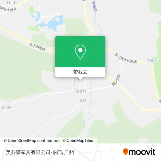 美乔森家具有限公司-东门地图