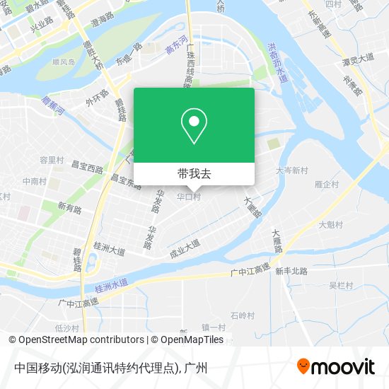 中国移动(泓润通讯特约代理点)地图