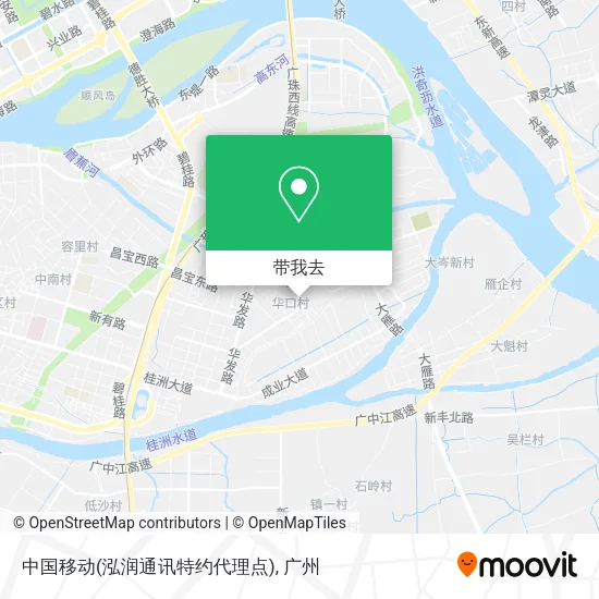 中国移动(泓润通讯特约代理点)地图