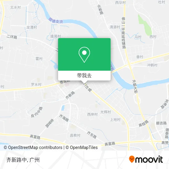 齐新路中地图