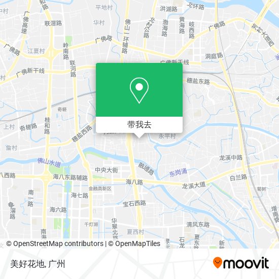 美好花地地图