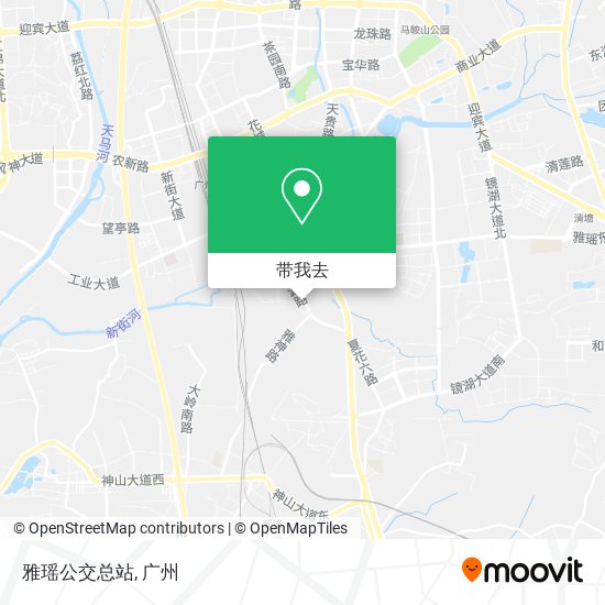 雅瑶公交总站地图