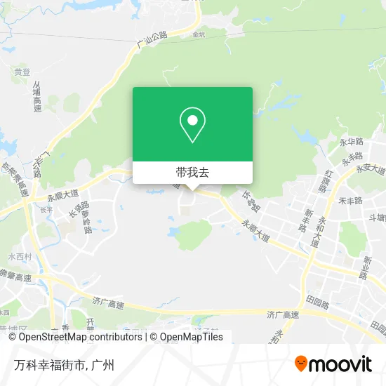 万科幸福街市地图