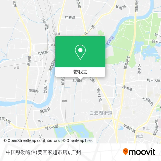 中国移动通信(美宜家超市店)地图