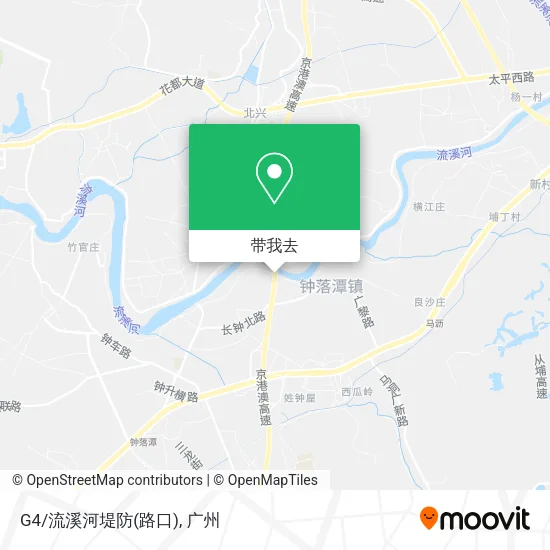 G4/流溪河堤防(路口)地图