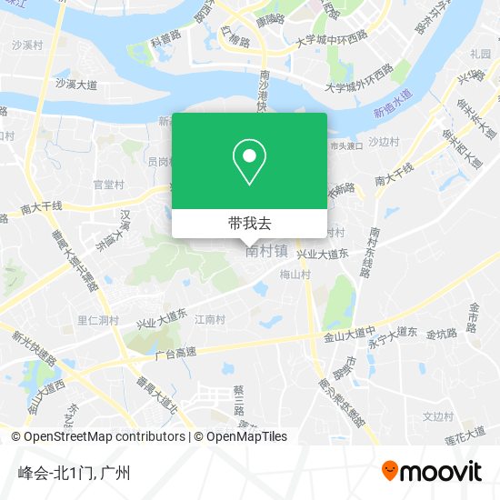 峰会-北1门地图