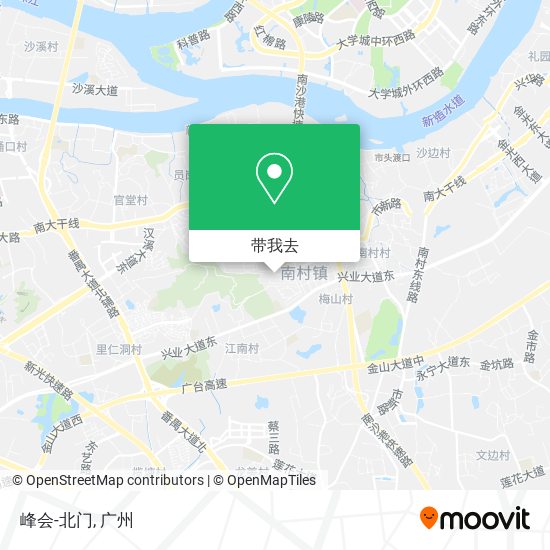 峰会-北门地图