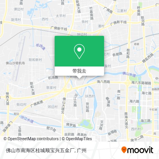 佛山市南海区桂城顺宝兴五金厂地图