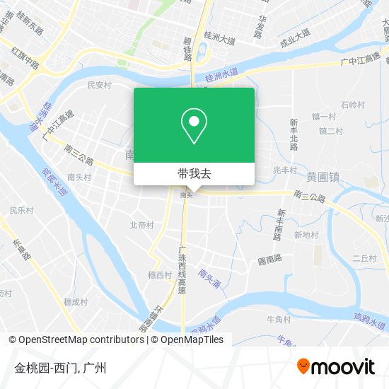 金桃园-西门地图