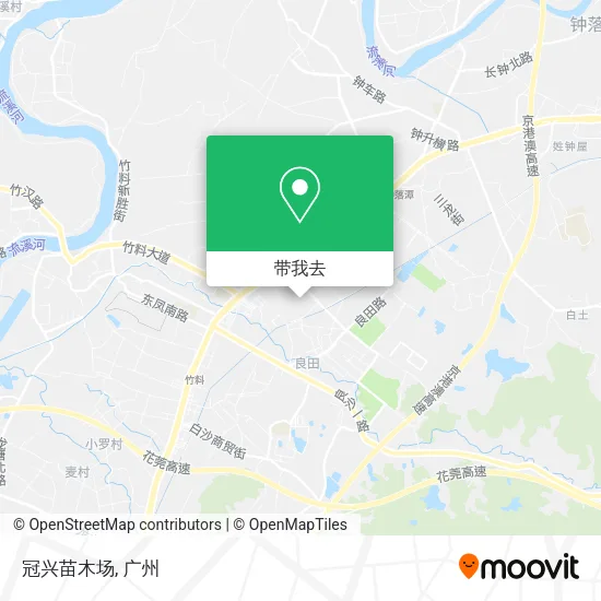 冠兴苗木场地图