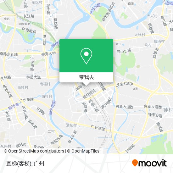 直梯(客梯)地图