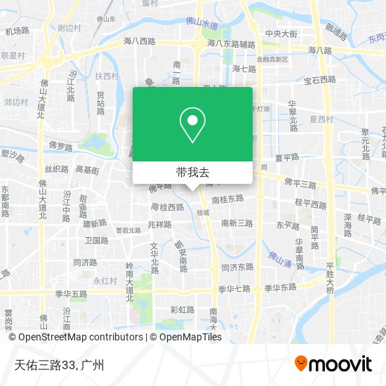 天佑三路33地图
