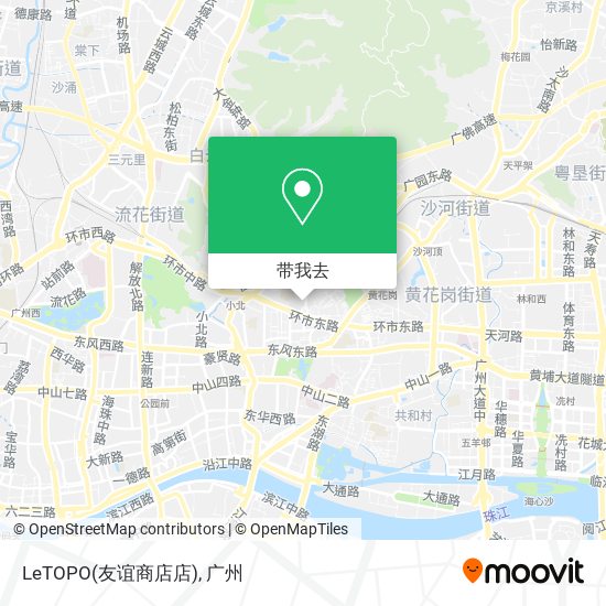 LeTOPO(友谊商店店)地图