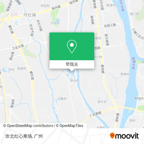 崇北红心果场地图