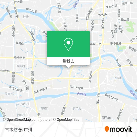 古木舫仓地图