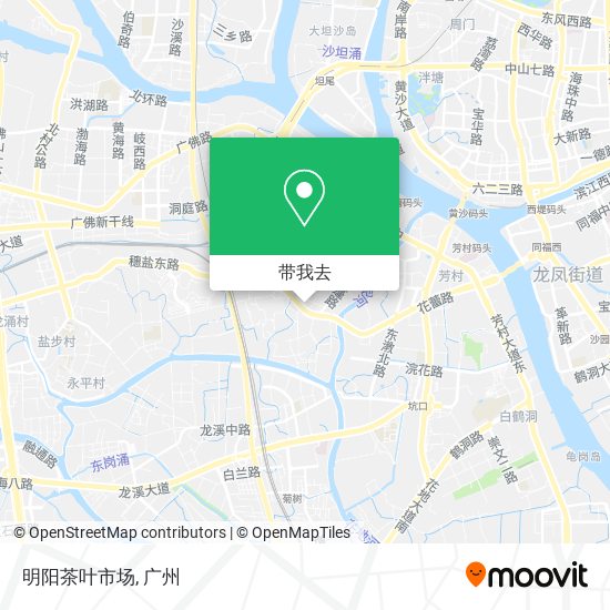 明阳茶叶市场地图