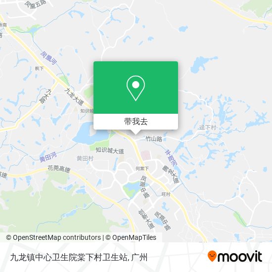 九龙镇中心卫生院棠下村卫生站地图