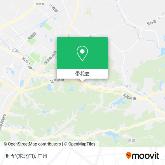 时华(东北门)地图