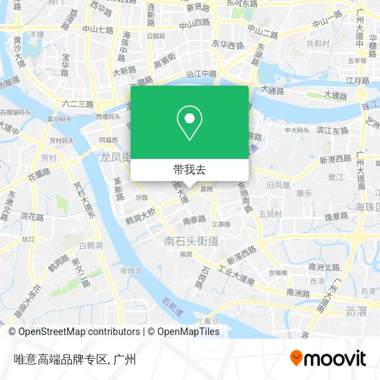 唯意高端品牌专区地图