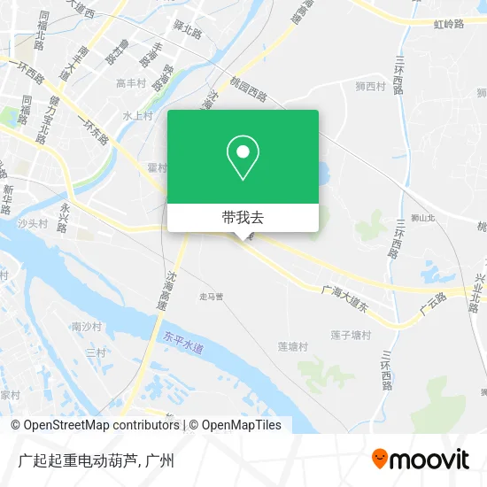 广起起重电动葫芦地图