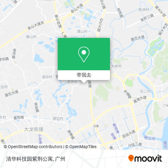 清华科技园紫荆公寓地图