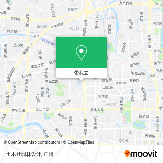 土木社园林设计地图