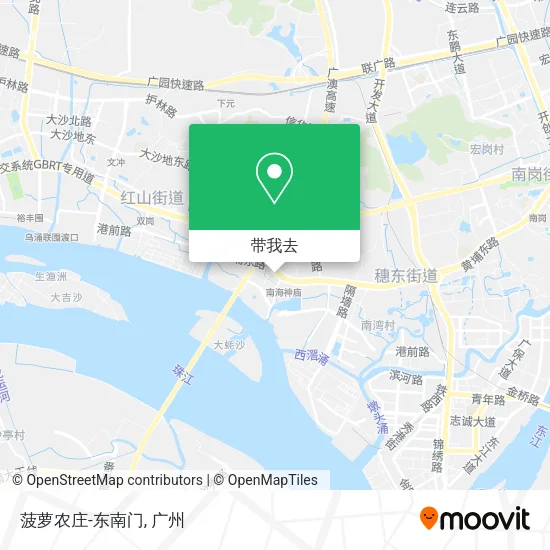 菠萝农庄-东南门地图