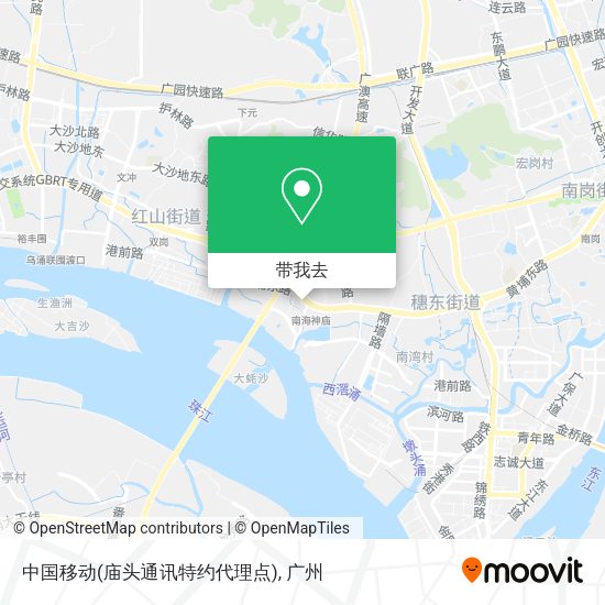 中国移动(庙头通讯特约代理点)地图