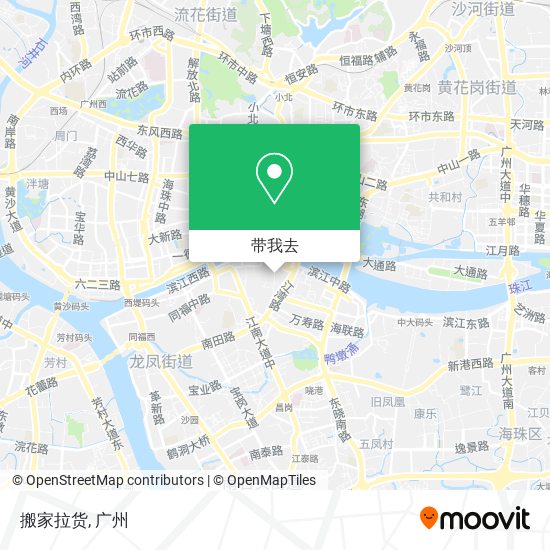 搬家拉货地图
