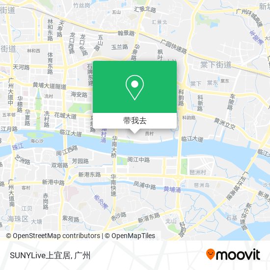 SUNYLive上宜居地图