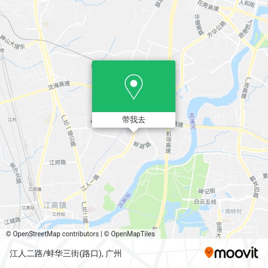 江人二路/蚌华三街(路口)地图