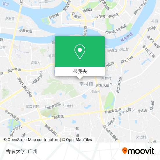 舍衣大学地图