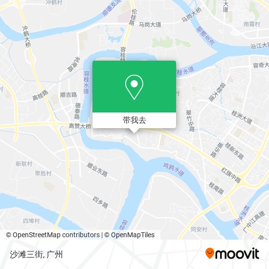 沙滩三街地图