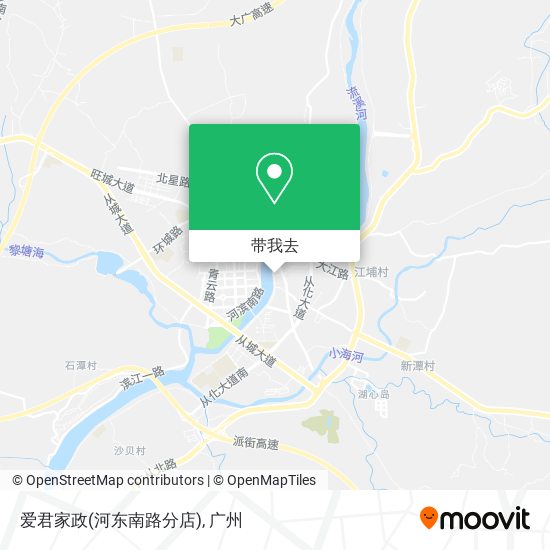 爱君家政(河东南路分店)地图