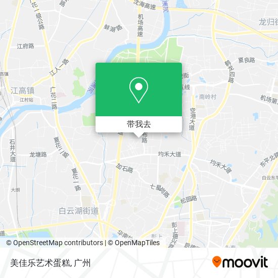 美佳乐艺术蛋糕地图