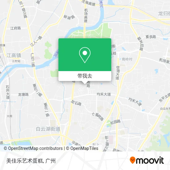 美佳乐艺术蛋糕地图
