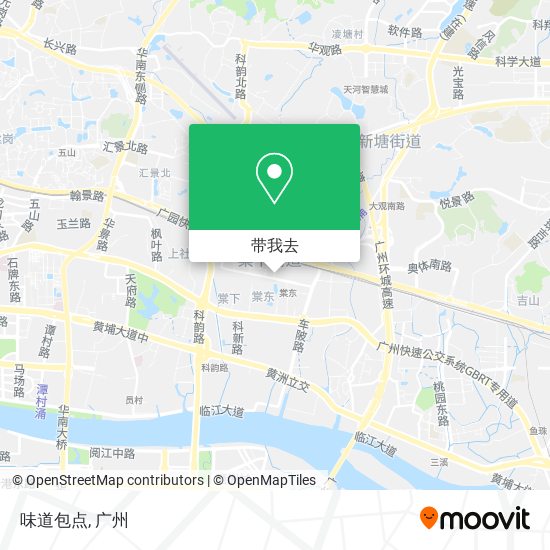 味道包点地图