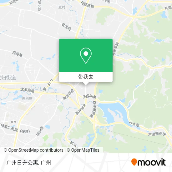 广州日升公寓地图