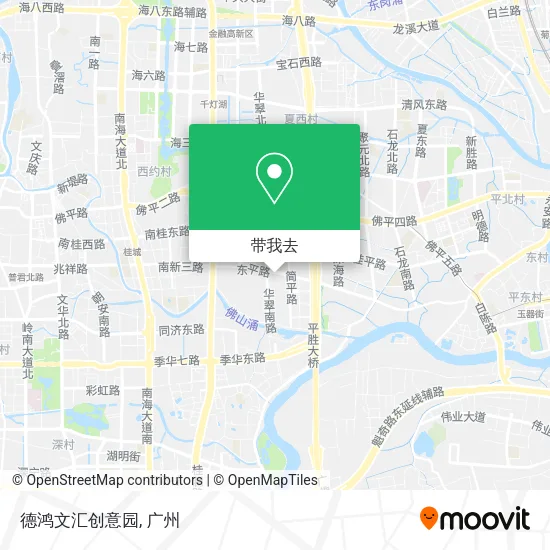 德鸿文汇创意园地图
